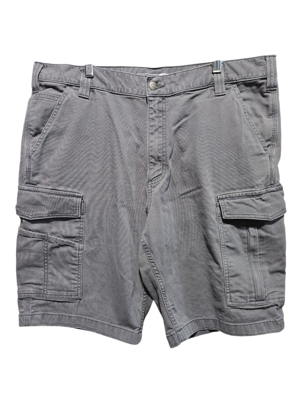 Carhartt Men's Relaxed Fit Gray Cargo Shorts Size 38